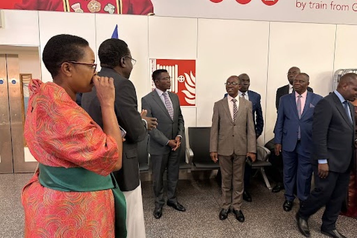 Katikkiro arrives in the UK to launch and participate in the First Buganda Convention in Europe